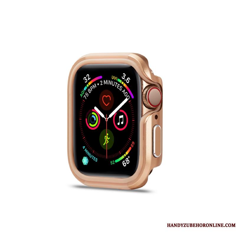 Apple Watch Series 1 Anti-fald Legering Etui Ramme Pu Metal Beskyttelse