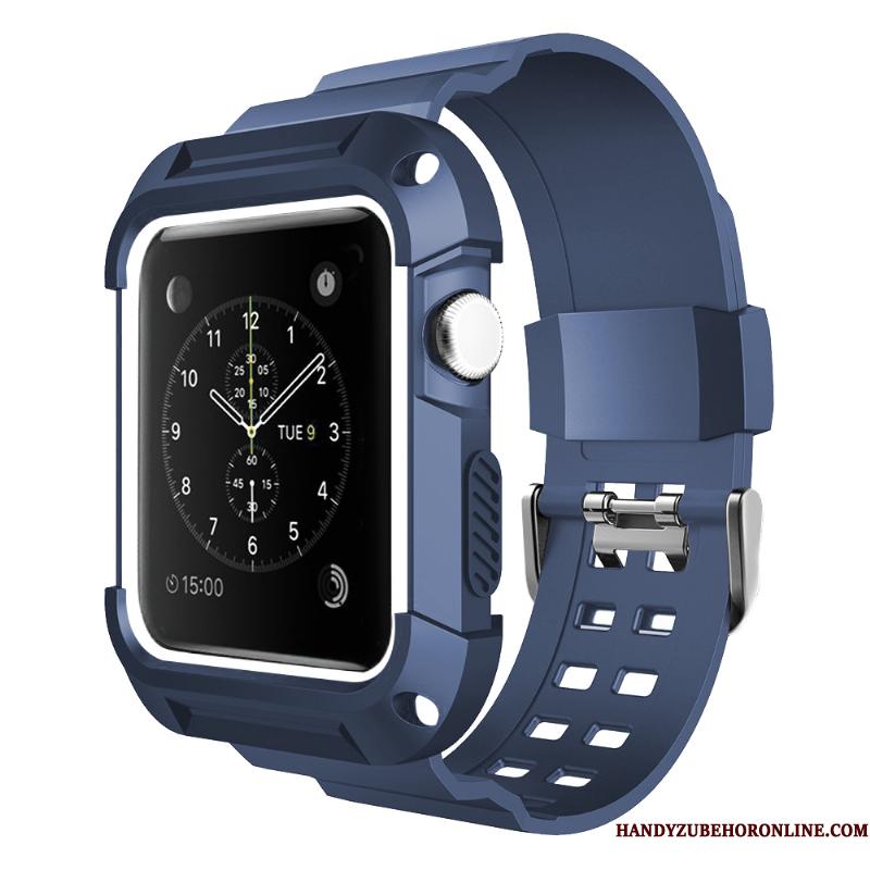 Apple Watch Series 1 Silikone Beskyttelse Cover Vandtætte Etui Trend Sport