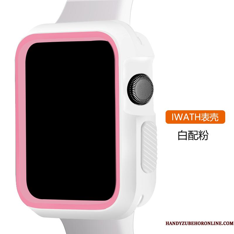 Apple Watch Series 1 Sport Alt Inklusive Etui Hvid Beskyttelse Silikone