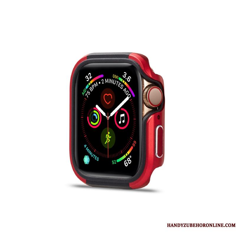 Apple Watch Series 2 Trend Pu Anti-fald Legering Etui Cover Metal