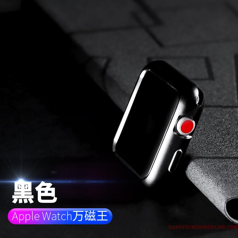 Apple Watch Series 3 Beskyttelse Rød Belægning Cover Etui Anti-fald Metal