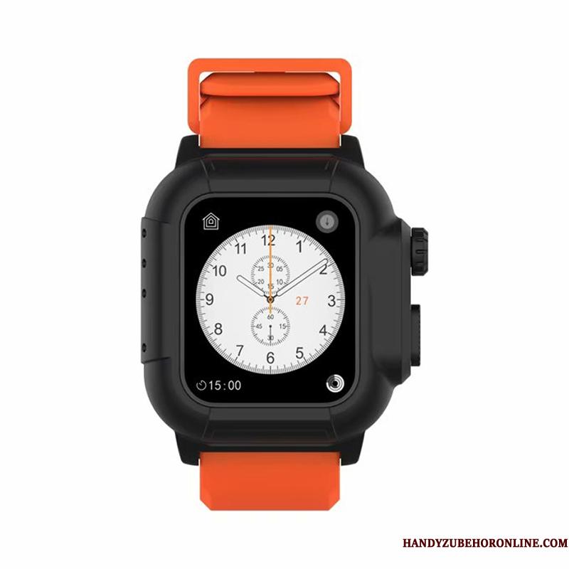 Apple Watch Series 3 Running Trend Vandtætte Etui Beskyttelse Cover Sort