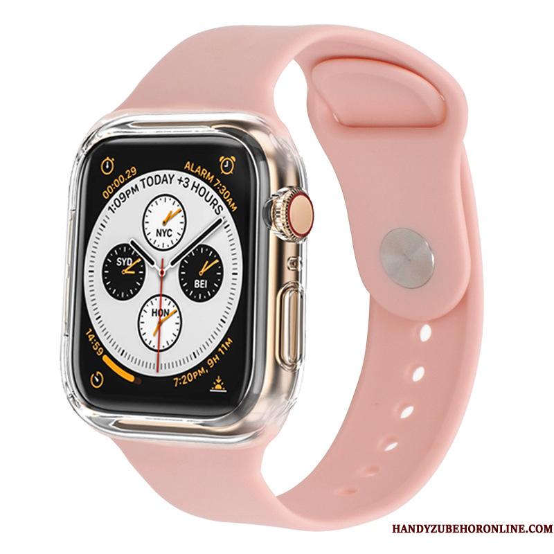 Apple Watch Series 3 Silikone Sort Cover Sport Bicolored Etui Beskyttelse