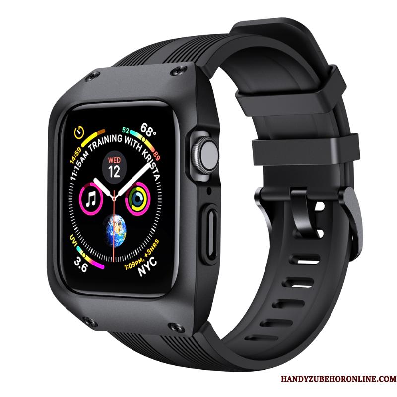 Apple Watch Series 4 Beskyttelse Anti-fald Etui Sport Kreativ Cover Grøn