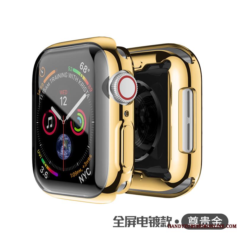 Apple Watch Series 4 Beskyttelse Cover Lyserød Etui Silikone Tynd Alt Inklusive