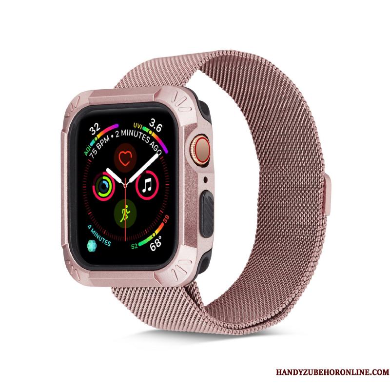 Apple Watch Series 4 Tilbehør Belægning Blød Etui Cover Silikone Beskyttelse