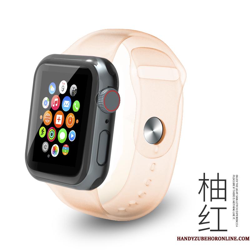 Apple Watch Series 4 Trend Sport Mode Sort Beskyttelse Af Personlighed Etui