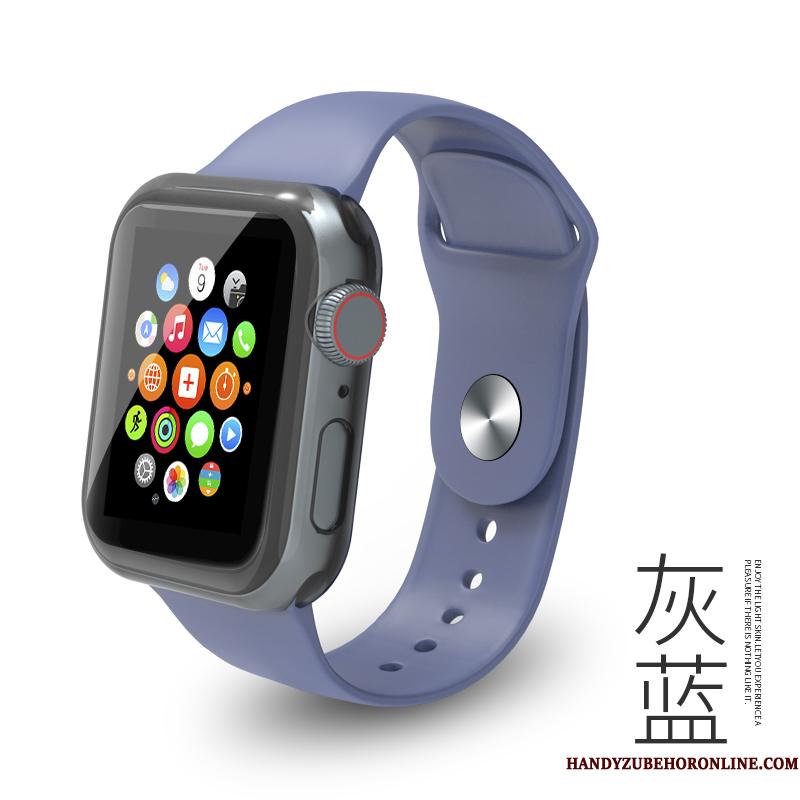 Apple Watch Series 4 Trend Sport Mode Sort Beskyttelse Af Personlighed Etui