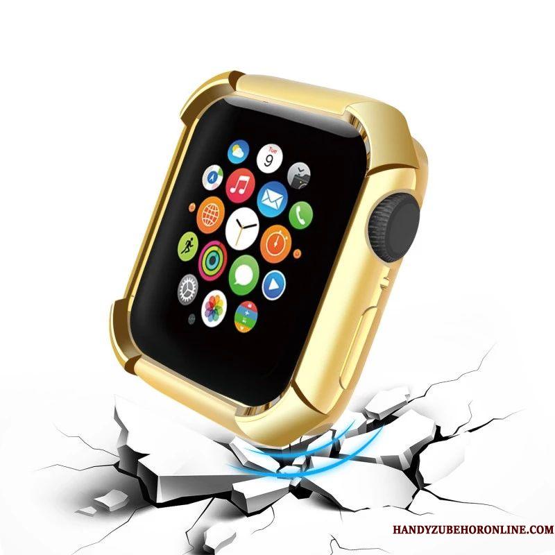 Apple Watch Series 5 Anti-fald Cover Belægning Etui Tilbehør Silikone Sort