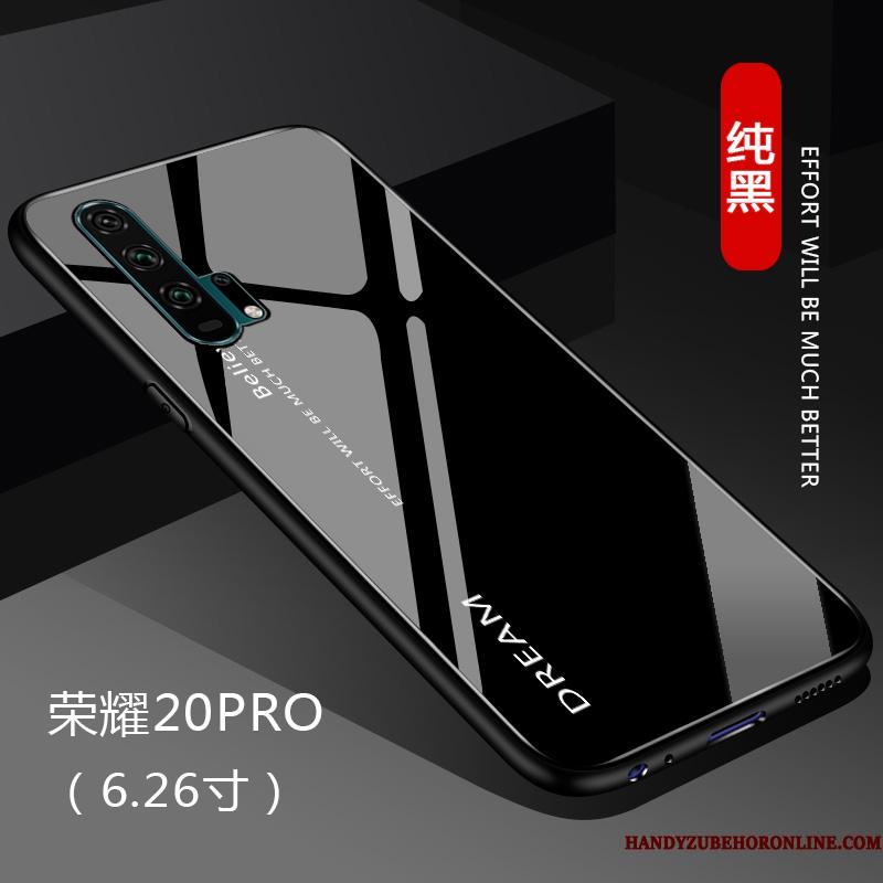 Honor 20 Pro Alt Inklusive Cover Spejl Lilla Anti-fald Telefon Etui Glas