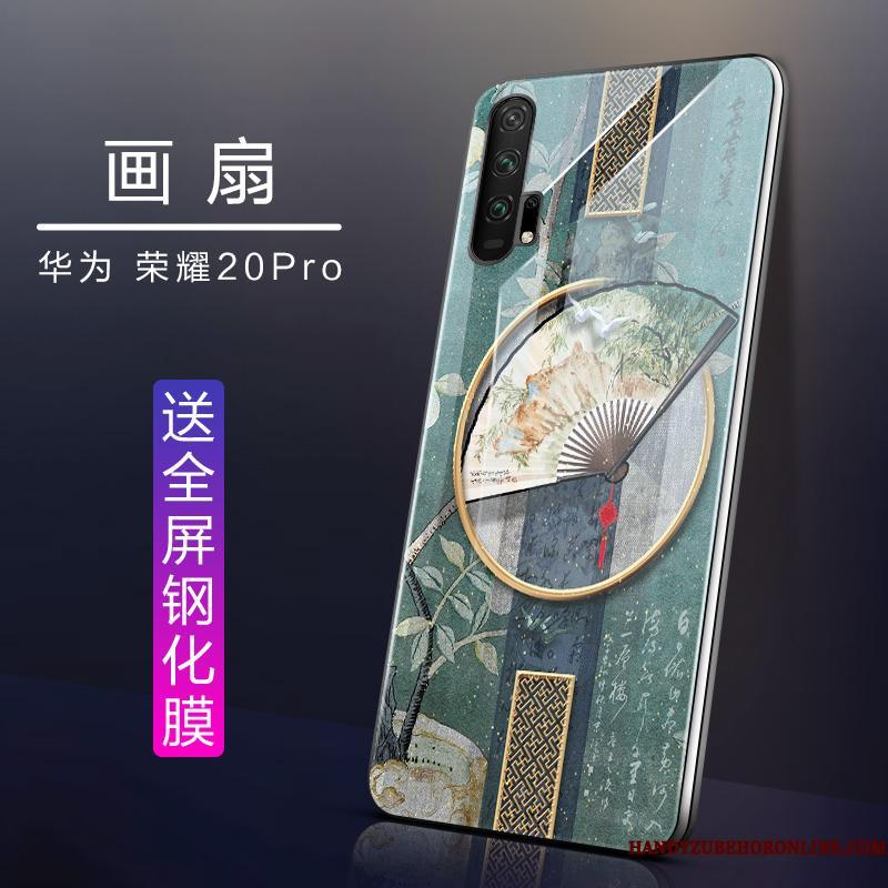 Honor 20 Pro Net Red Anti-fald Telefon Etui Cover Silikone Trend Beskyttelse