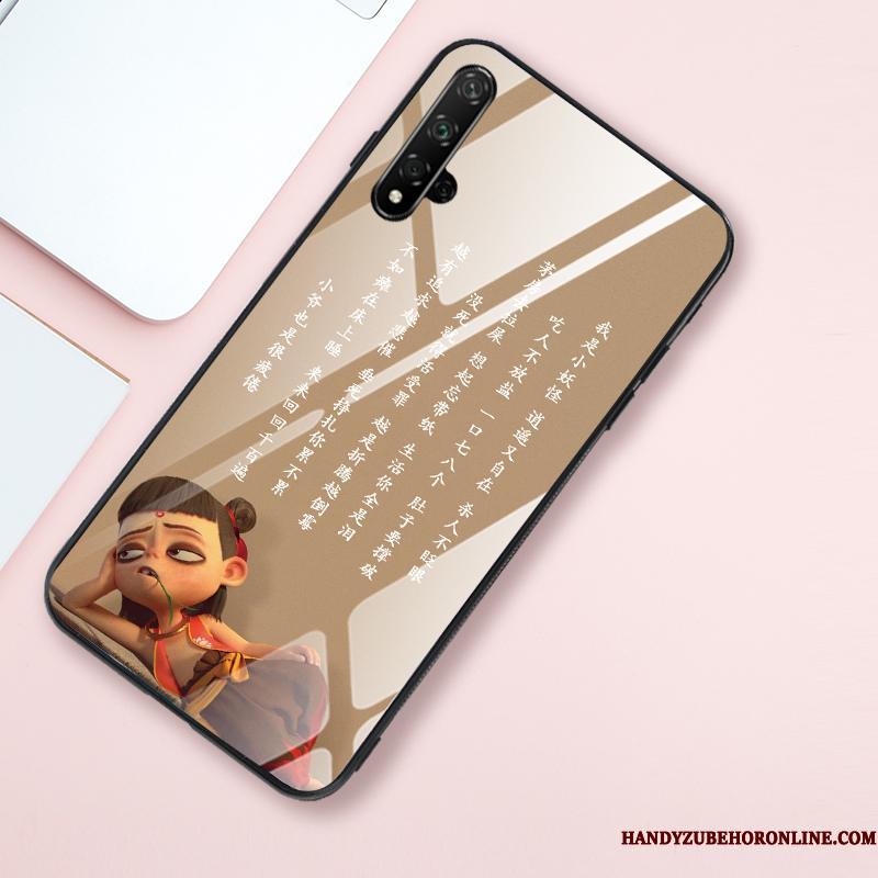 Honor 20 Spejl Telefon Etui Anti-fald Af Personlighed Silikone Kinesisk Stil Alt Inklusive