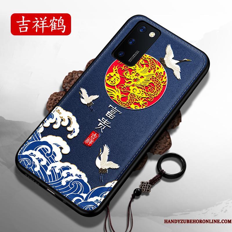 Honor 30 Pro Kinesisk Stil Af Personlighed Blød Telefon Etui Alt Inklusive Ny Relief