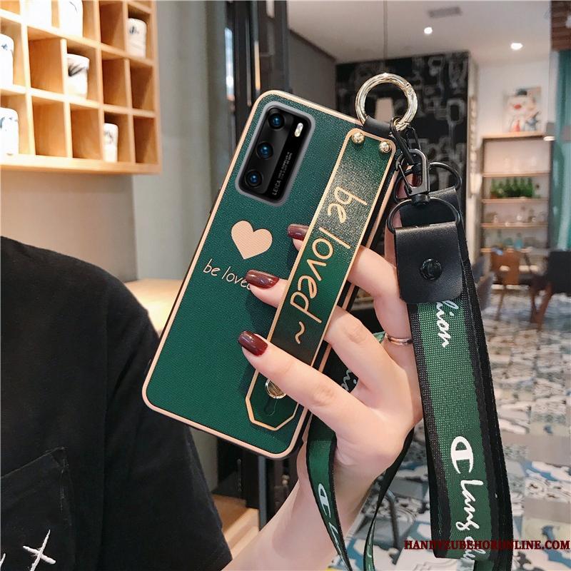 Honor 30 Pro Mode Silikone Blød Anti-fald Grøn Trendy Telefon Etui