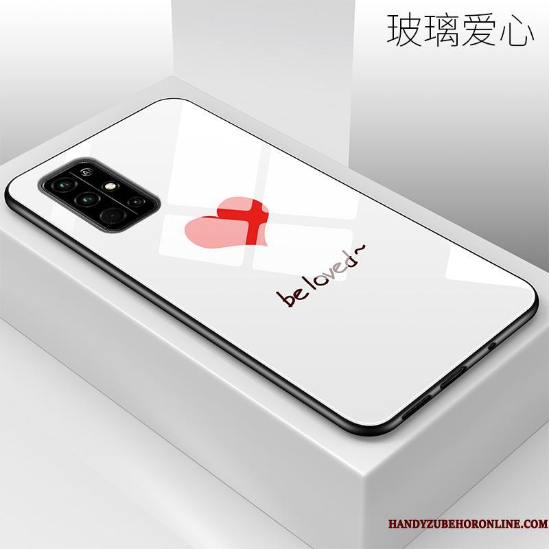 Honor 30s Anti-fald Alt Inklusive Kærlighed Cover Telefon Etui Hvid Trendy