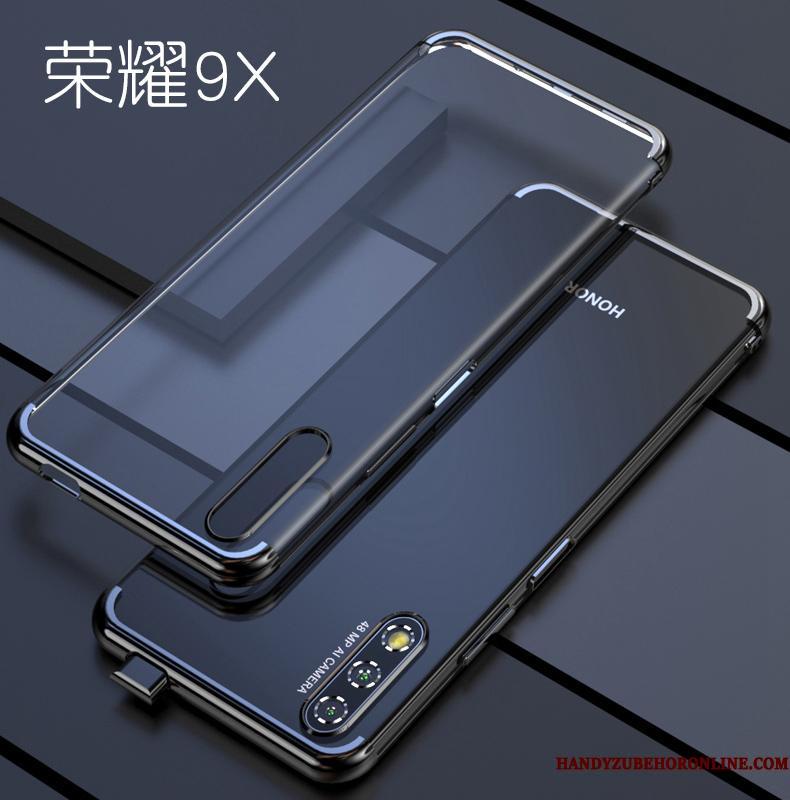 Honor 9x Mode Telefon Etui Tynd Anti-fald Belægning Beskyttelse Hængende Ornamenter