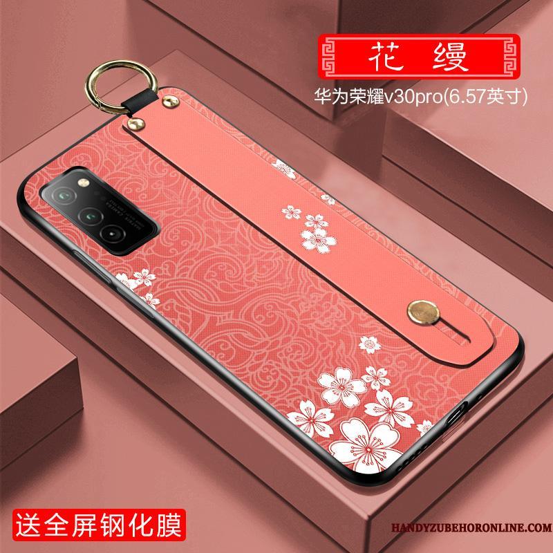 Honor View30 Pro Kinesisk Stil Anti-fald Cover Telefon Etui Beskyttelse Tynd Alt Inklusive