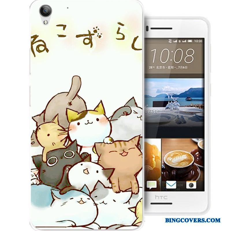 Htc Desire 728 Telefon Etui Cartoon Anti-fald Blå Silikone Alt Inklusive Beskyttelse