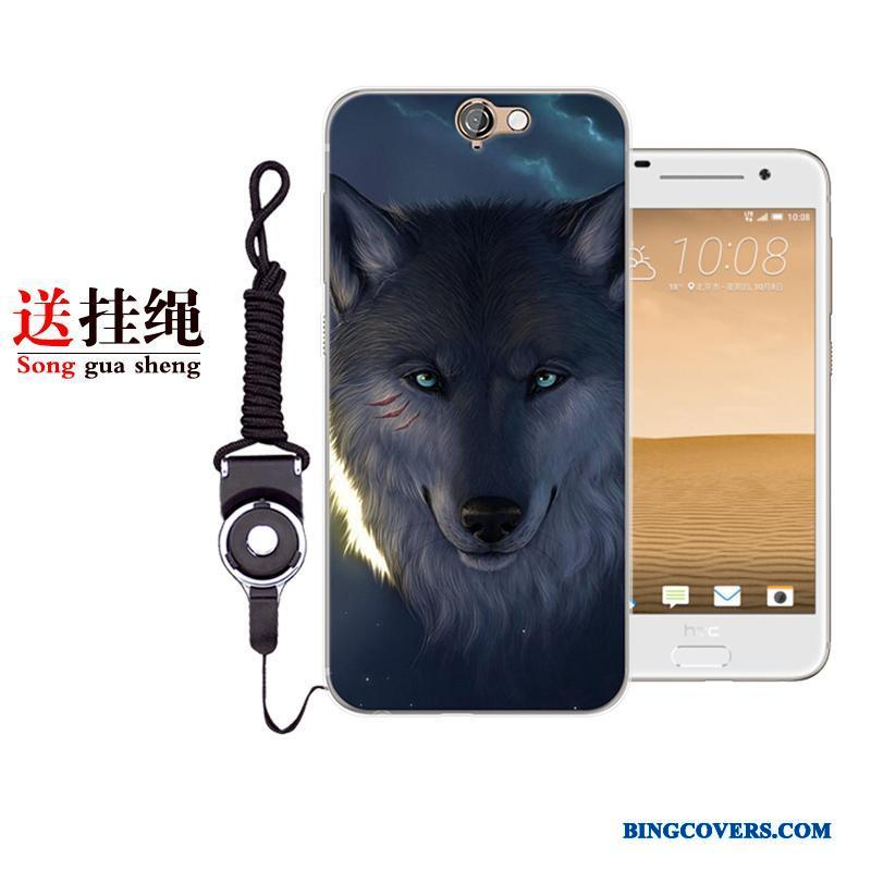 Htc One A9 Smuk Telefon Etui Cartoon Silikone Alt Inklusive Beskyttelse Af Personlighed