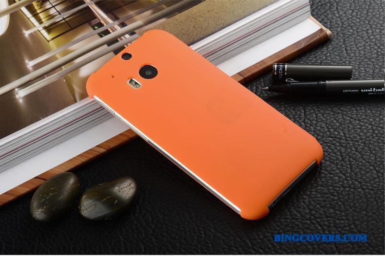 Htc One M8 Cover Beskyttelse Orange Mobiltelefon Telefon Etui