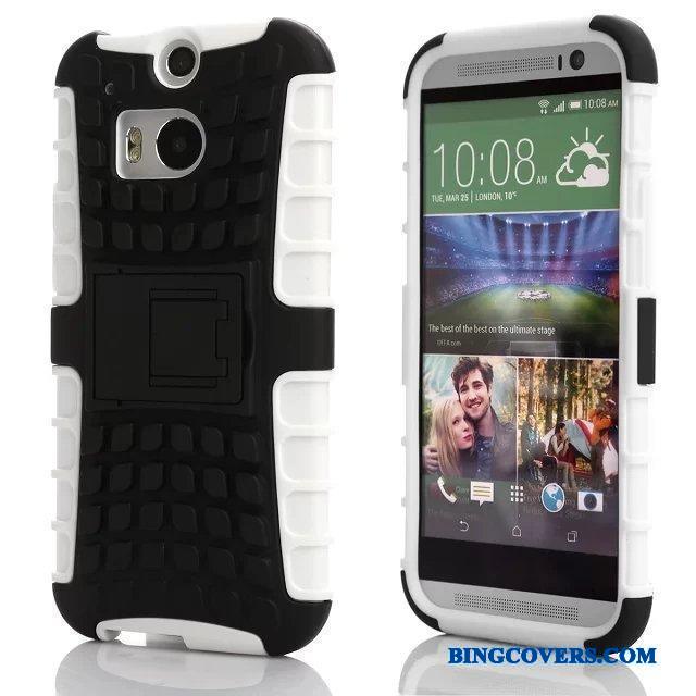 Htc One M8 Telefon Etui Cover Gul Beskyttelse Anti-fald Skridsikre Af Personlighed