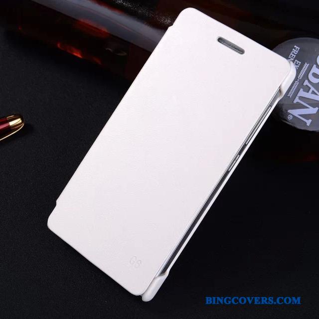 Huawei Ascend G6 Anti-fald Folio Gul Mobiltelefon Blød Etui Beskyttelse