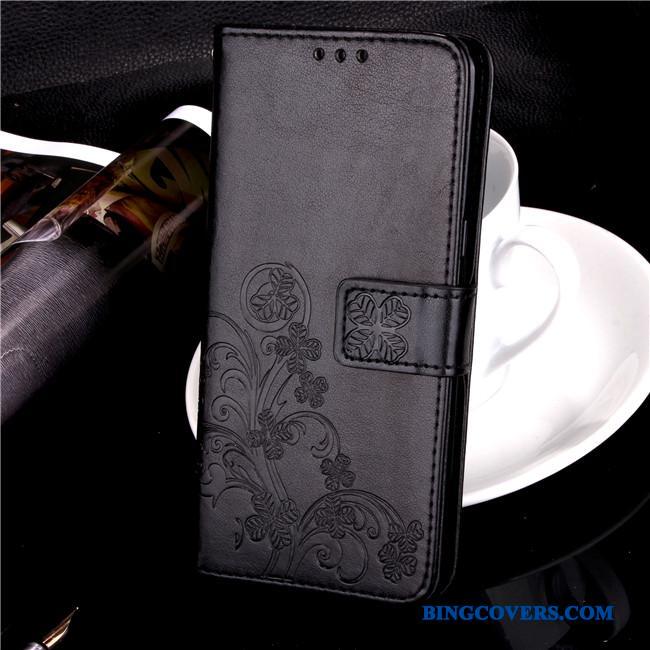Huawei Ascend G6 Silikone Beskyttelse Etui Anti-fald Lædertaske Mobiltelefon Clamshell
