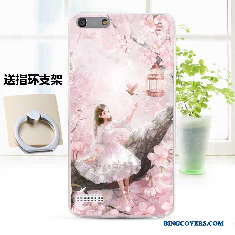 Huawei Ascend G6 Telefon Etui Af Personlighed Anti-fald Mobiltelefon Blød Cover Beskyttelse
