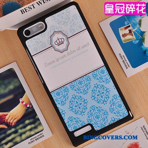 Huawei Ascend G6 Tynd Mobiltelefon Cover Hvid Etui Bagdæksel Telefon