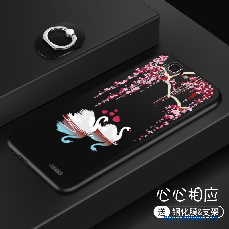 Huawei Ascend G7 Alt Inklusive Silikone Af Personlighed Cover Etui Trend Beskyttelse