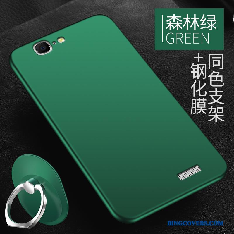 Huawei Ascend G7 Cover Silikone Etui Blød Trend Mobiltelefon Gul