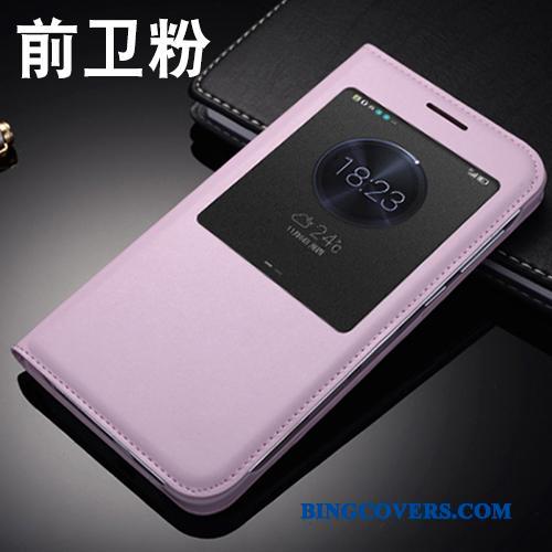 Huawei Ascend G7 Lædertaske Cover Beskyttelse Anti-fald Telefon Etui Mobiltelefon Folio