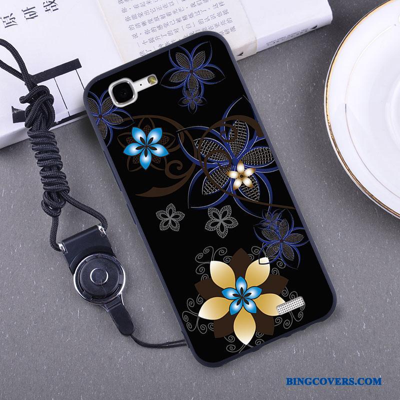 Huawei Ascend G7 Silikone Cover Blå Anti-fald Telefon Etui