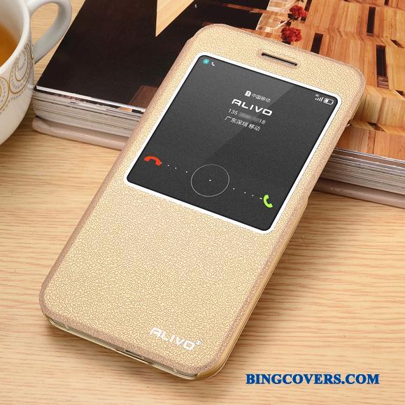 Huawei Ascend G7 Telefon Etui Blå Beskyttelse Cover Mobiltelefon Anti-fald Lædertaske