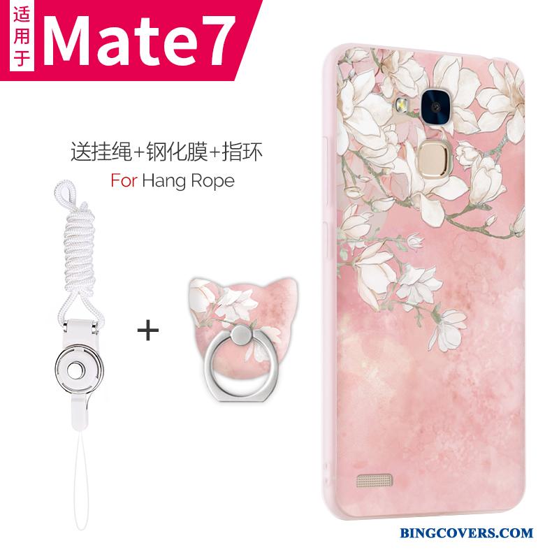 Huawei Ascend Mate 7 Silikone Anti-fald Alt Inklusive Blød Tynd Beskyttelse Telefon Etui