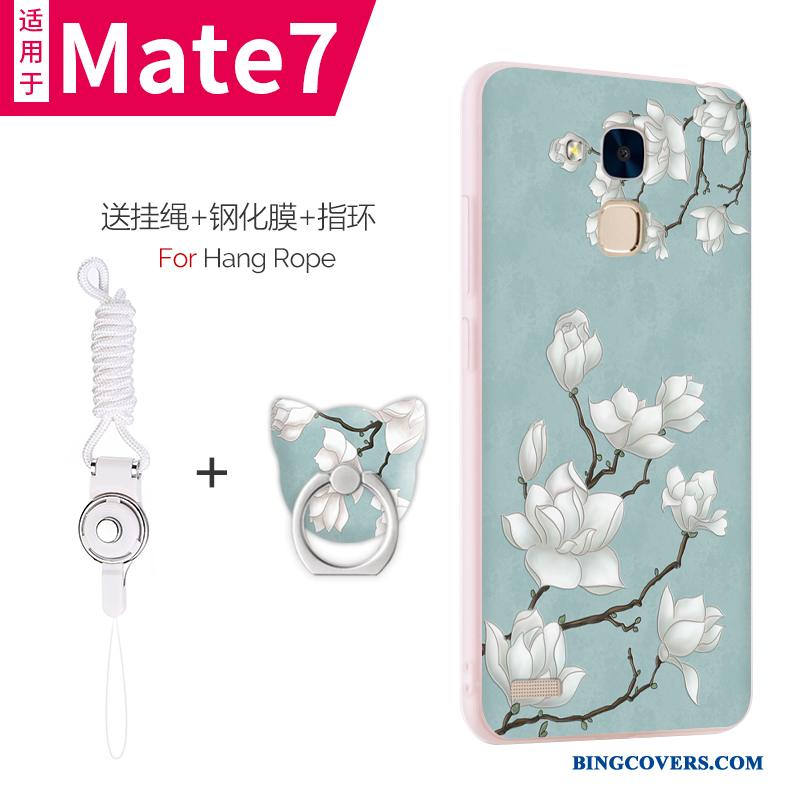 Huawei Ascend Mate 7 Silikone Anti-fald Alt Inklusive Blød Tynd Beskyttelse Telefon Etui
