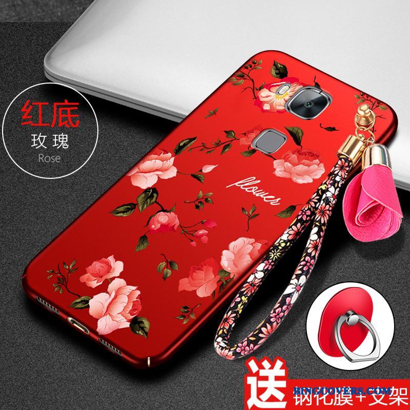 Huawei G7 Plus Beskyttelse Anti-fald Cover Alt Inklusive Telefon Etui Trend Rød