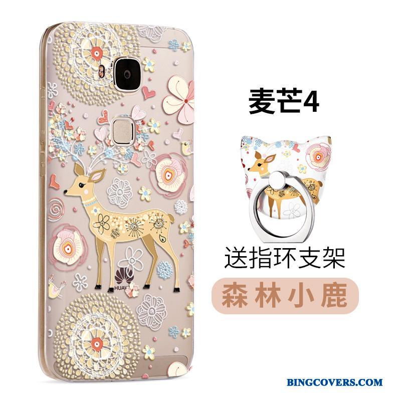 Huawei G7 Plus Beskyttelse Silikone Etui Kreativ Alt Inklusive Telefon Cover
