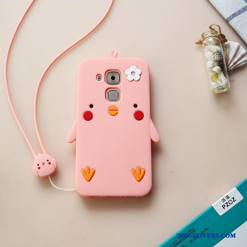 Huawei G7 Plus Blød Beskyttelse Cartoon Smuk Telefon Etui Anti-fald Cover