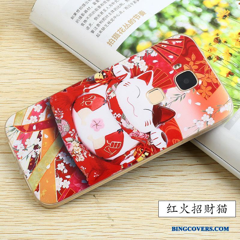 Huawei G7 Plus Blød Mobiltelefon Ramme Tynd Silikone Etui Beskyttelse