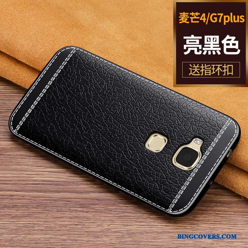 Huawei G7 Plus Etui Cover Blød Anti-fald Telefon Grå Beskyttelse