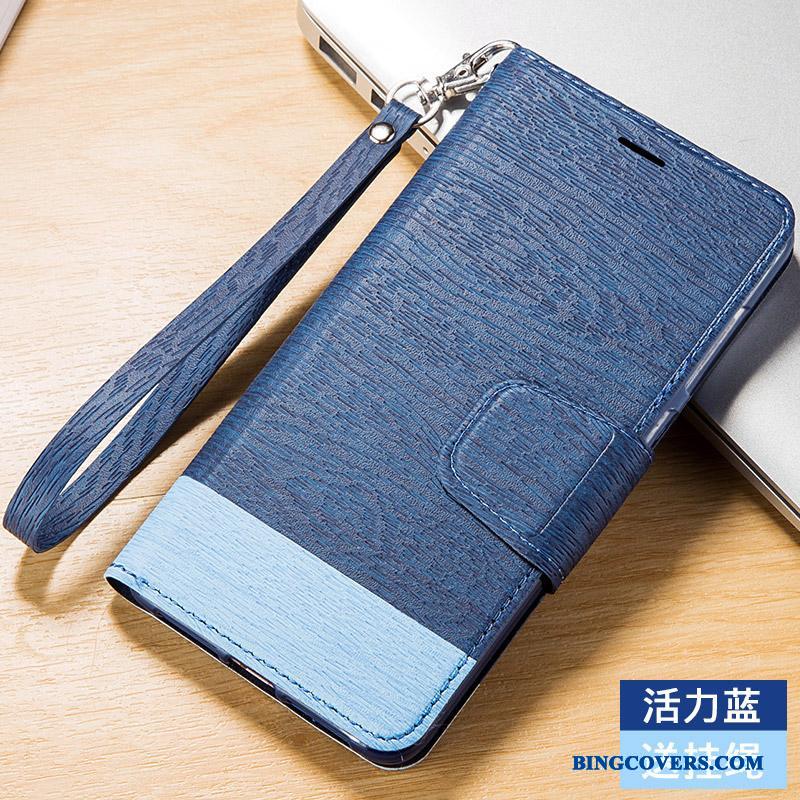 Huawei G7 Plus Etui Lædertaske Silikone Beskyttelse Anti-fald Grå Cover Folio