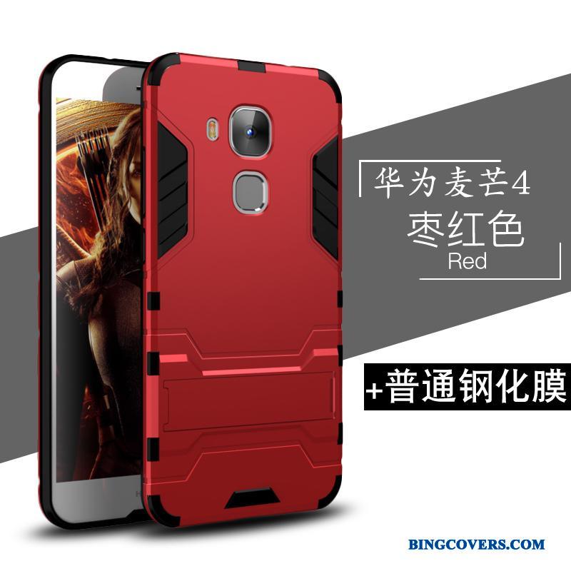 Huawei G7 Plus Etui Silikone Cover Anti-fald Hård Beskyttelse Cyan Guld