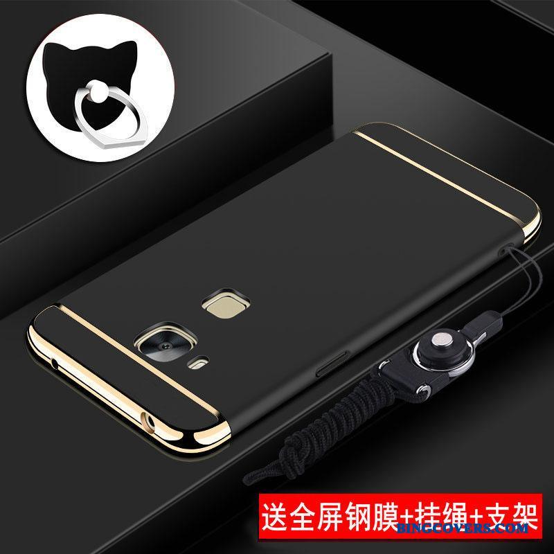 Huawei G7 Plus Nubuck Anti-fald Sølv Beskyttelse Trend Telefon Etui Cover