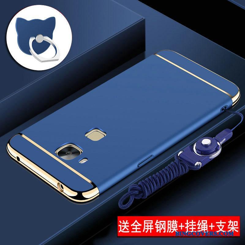 Huawei G7 Plus Nubuck Anti-fald Sølv Beskyttelse Trend Telefon Etui Cover