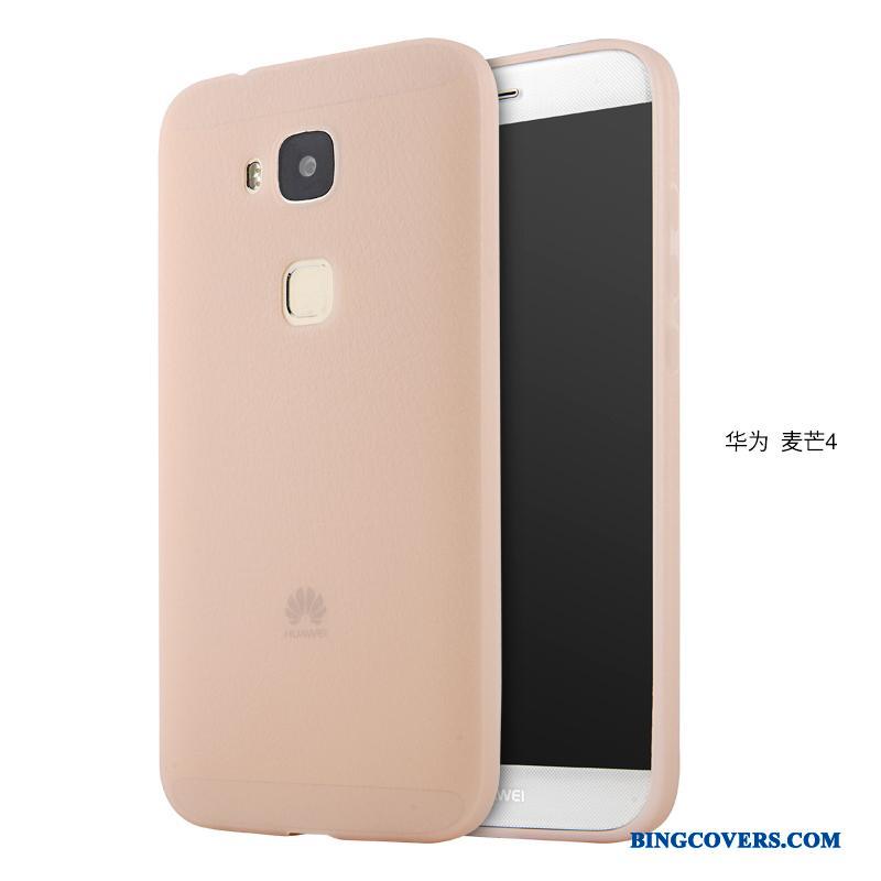 Huawei G7 Plus Silikone Blød Gennemsigtig Beskyttelse Alt Inklusive Telefon Etui Anti-fald