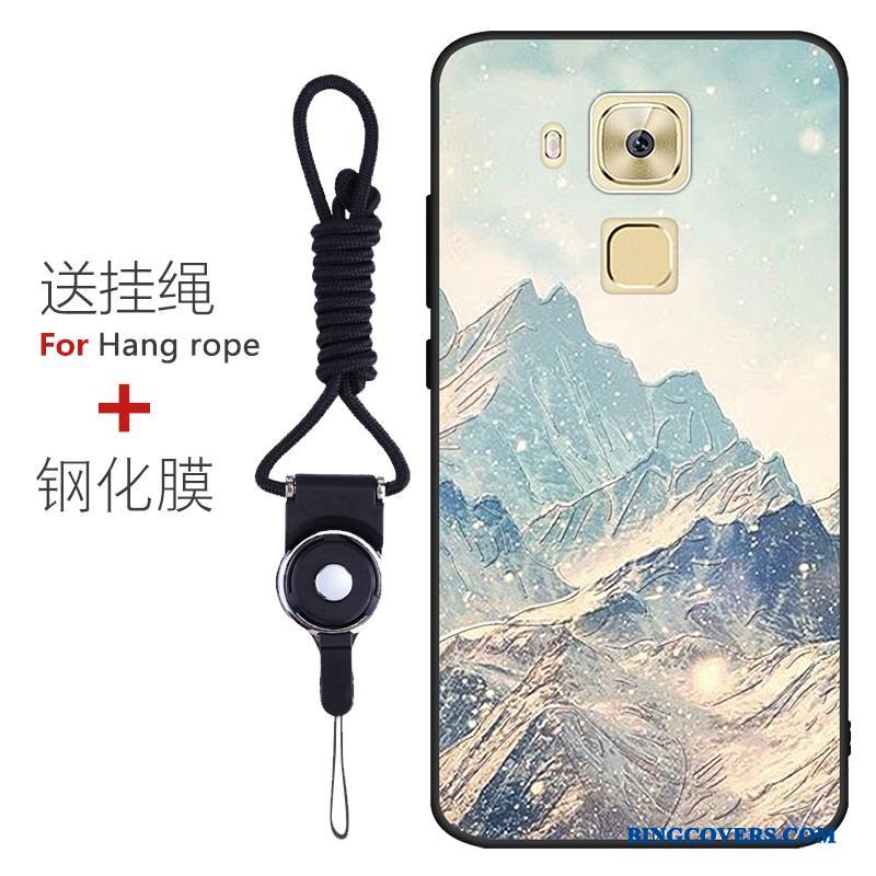 Huawei G9 Plus Alt Inklusive Mønster Telefon Etui Cover Nubuck Tilpas Anti-fald
