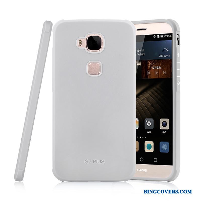 Huawei G9 Plus Anti-fald Etui Cover Mobiltelefon Beskyttelse Telefon Grå