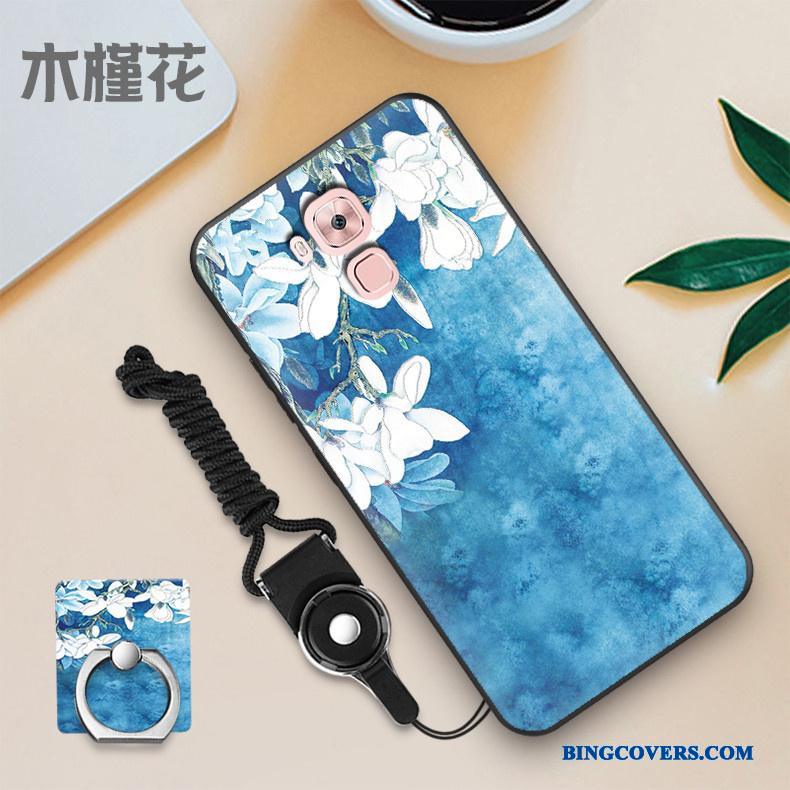 Huawei G9 Plus Cover Silikone Telefon Etui Mobiltelefon Nubuck Blød Anti-fald