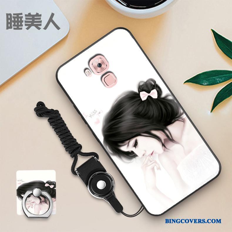 Huawei G9 Plus Cover Silikone Telefon Etui Mobiltelefon Nubuck Blød Anti-fald